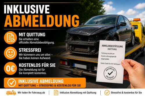 Autoankauf, Auto verkaufen inkl Abmeldung