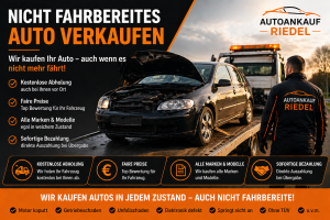 Nicht fahrbereites Auto verkaufen