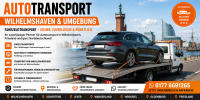 Autotransport Wilhelmshaven, Fahrzeugtransport Wilhelmshaven