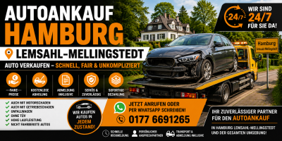 Autoankauf Hamburg Lemsahl - Mellingstedt, Auto verkaufen Hamburg Lemsahl - Mellingstedt