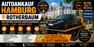 Autoankauf Hamburg Rotherbaum, Auto verkaufen Hamburg Rotherbaum