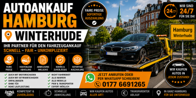 Autoankauf Hamburg Winterhude, Auto verkaufen Hamburg Winterhude