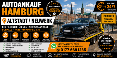 Autoankauf Hamburg Altstadt / Neuwerk, Auto verkaufen Hamburg Altstadt / Neuwerk