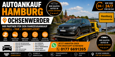 Autoankauf Hamburg Ochsenwerder, Auto verkaufen Hamburg Ochsenwerder