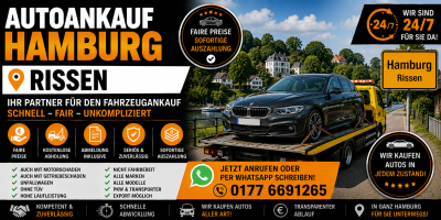 Autoankauf Hamburg Rissen, Auto verkaufen Hamburg Rissen