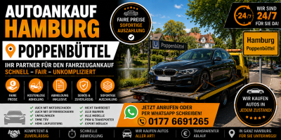 Autoankauf Hamburg Popenbüttel, Auto verkaufen Hamburg Poppenbüttel