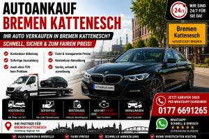 Autoankauf Bremen Kattenesch, Auto verkaufen Bremen Kattenesch